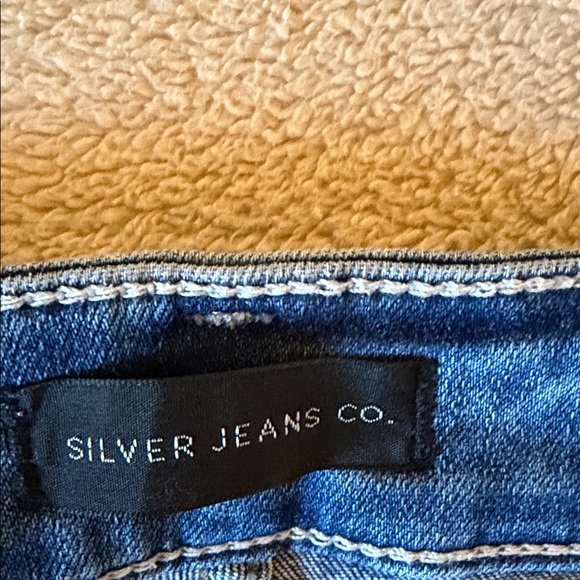 Silver Jeans Light Blue Boyfriend Jeans - Picture 2 of 5